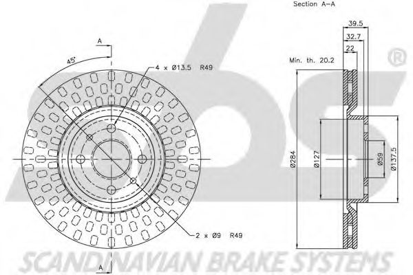 Disc frana 3