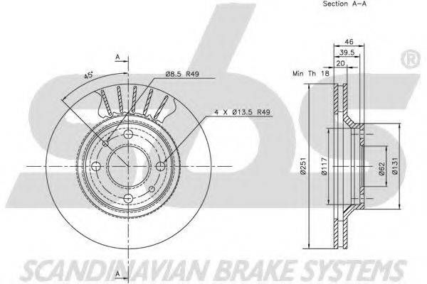 Disc frana 2