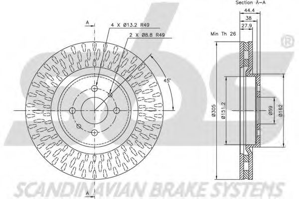 Disc frana 2