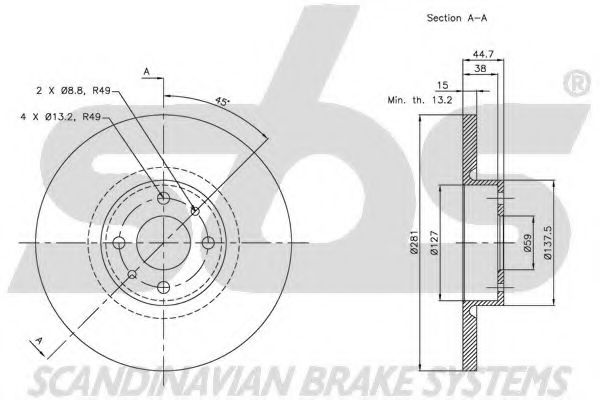 Disc frana 2
