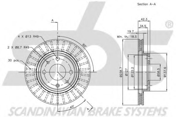 Disc frana 2
