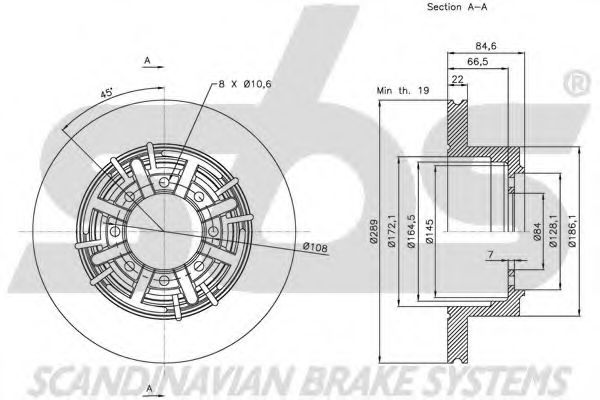 Disc frana 3