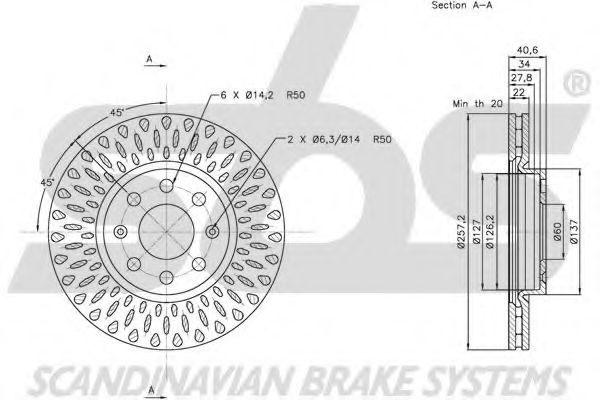Disc frana 3