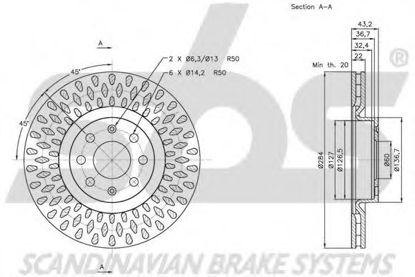 Disc frana 3