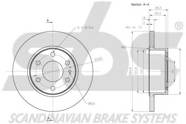 Disc frana 3