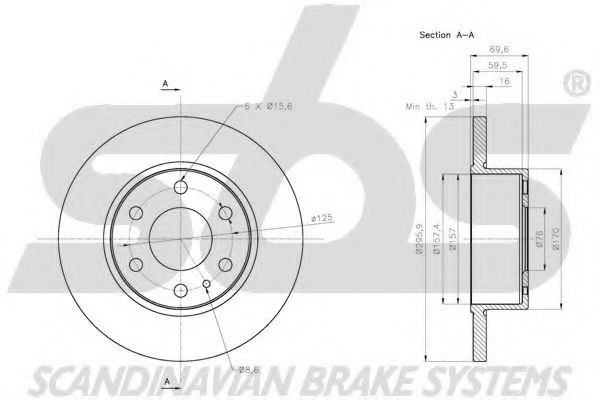 Disc frana 3