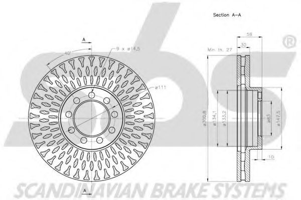 Disc frana 3