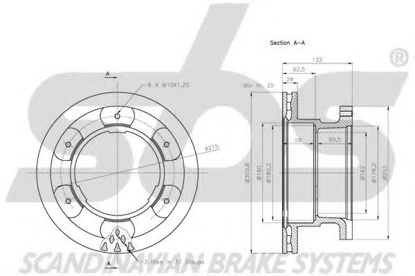 Disc frana 3