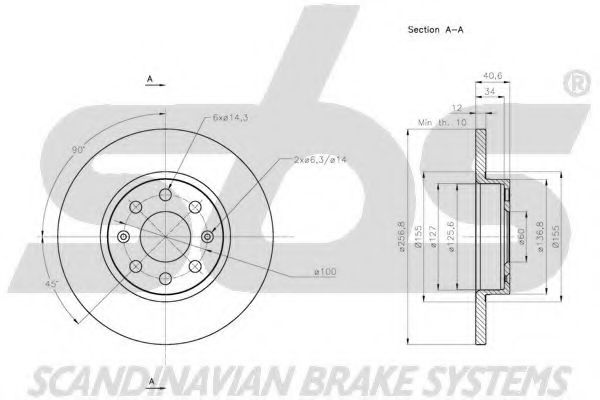 Disc frana 3