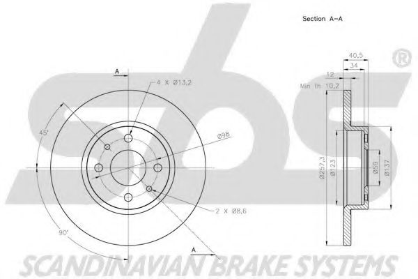 Disc frana 3