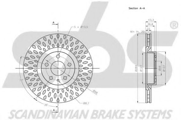 Disc frana 3