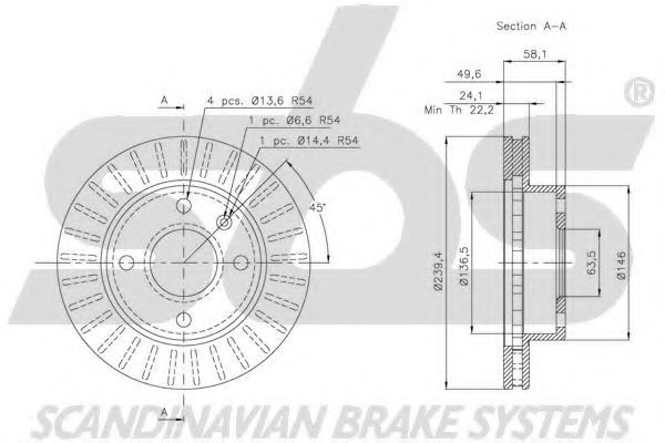 Disc frana 3