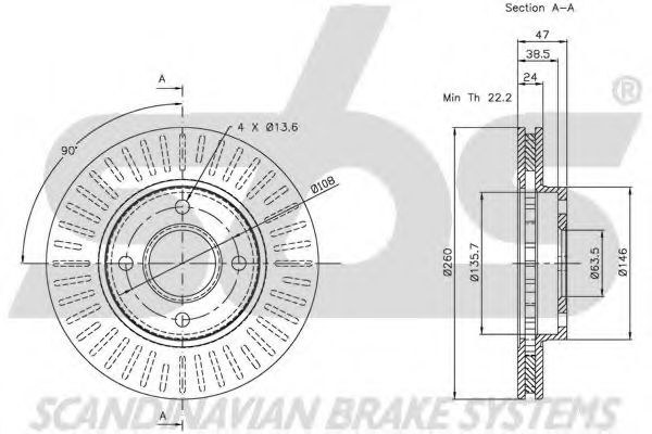 Disc frana 3