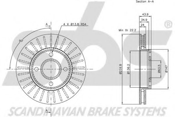 Disc frana 2