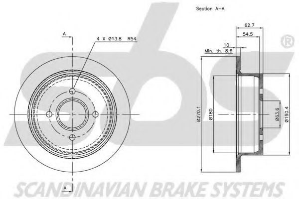 Disc frana 2