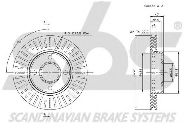 Disc frana 3