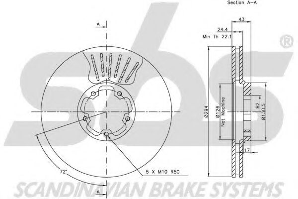 Disc frana 3