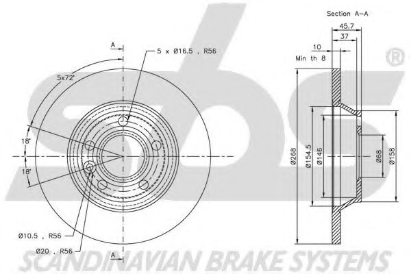Disc frana 3