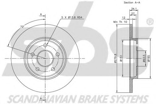 Disc frana 3