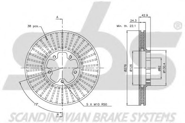 Disc frana 3