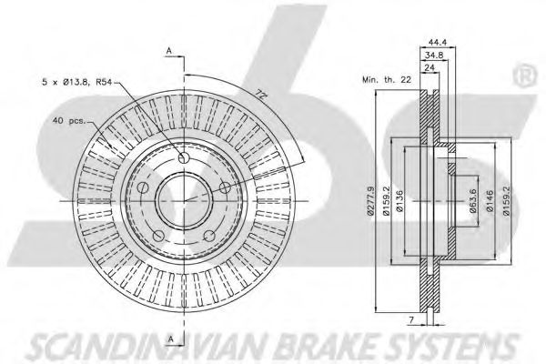 Disc frana 3