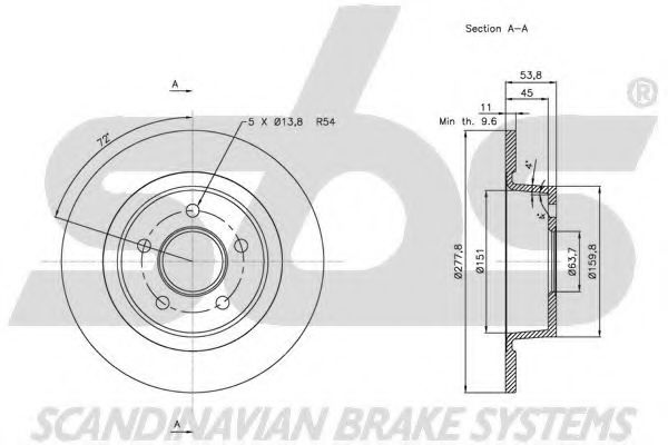 Disc frana 3