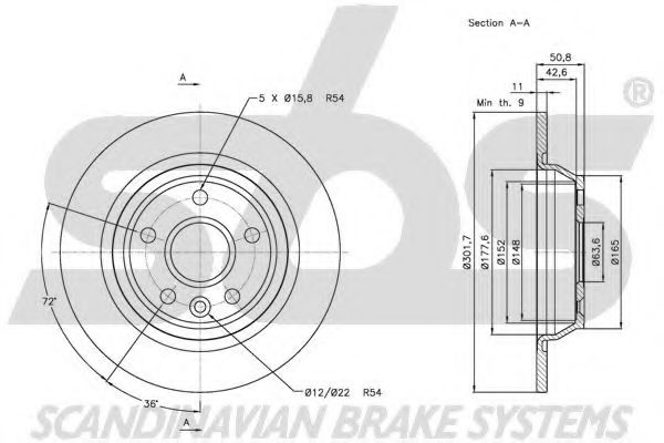 Disc frana 3