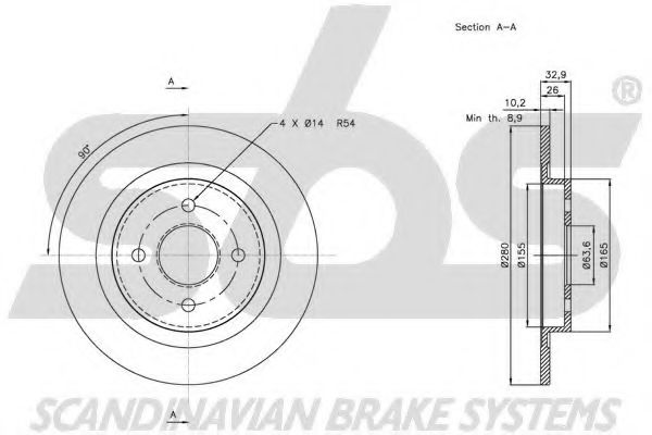 Disc frana 2