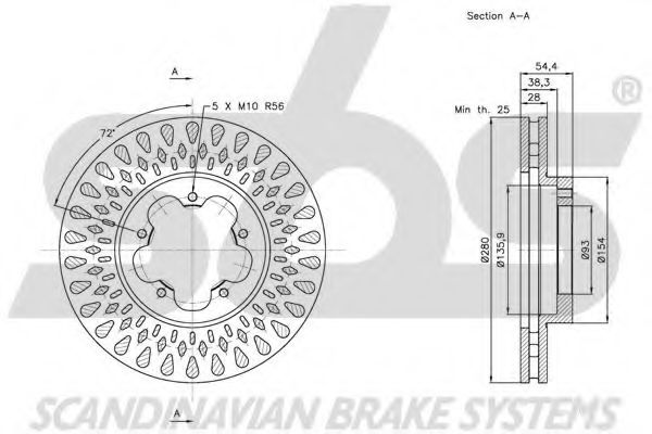 Disc frana 3