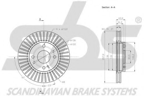 Disc frana 3