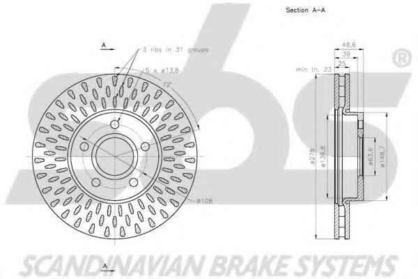 Disc frana 3