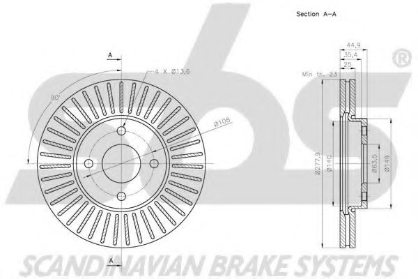 Disc frana 3