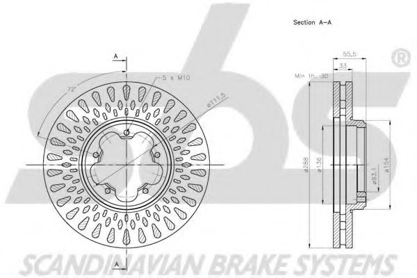 Disc frana 3