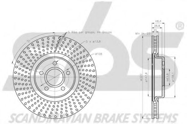 Disc frana 3