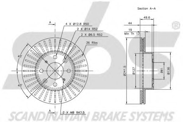 Disc frana 2