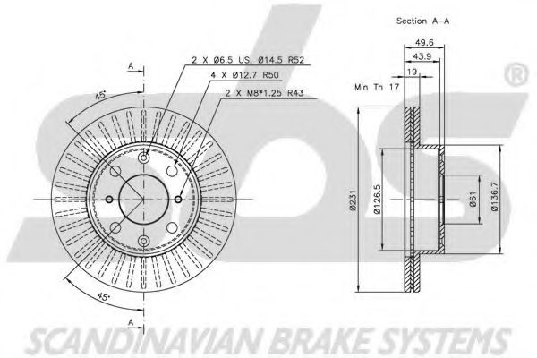 Disc frana 2