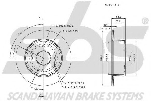 Disc frana 3