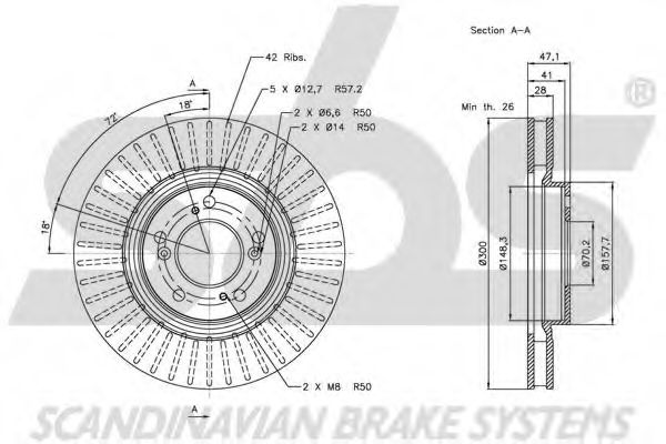 Disc frana 2