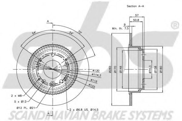 Disc frana 3