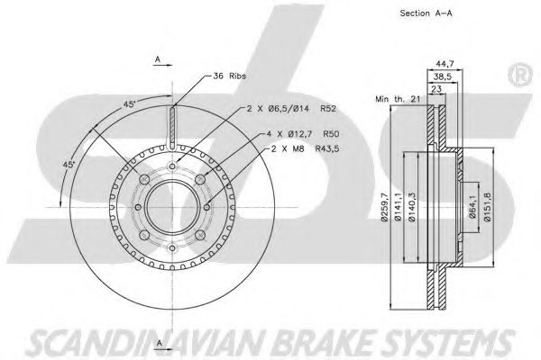Disc frana 2