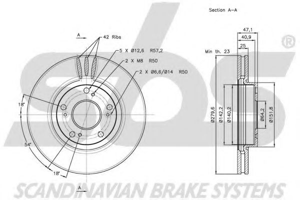 Disc frana 3