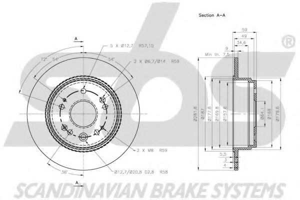Disc frana 3