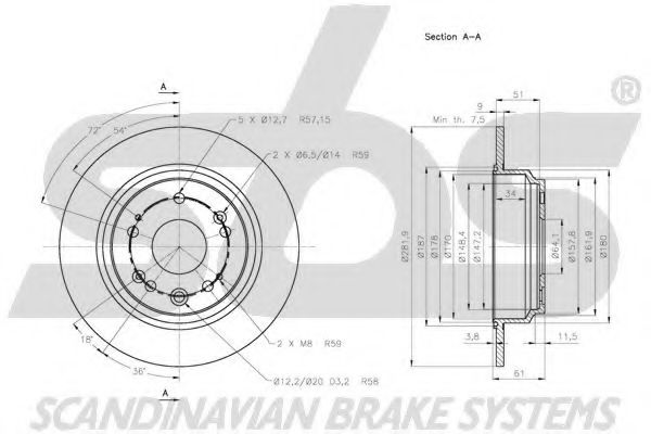 Disc frana 3