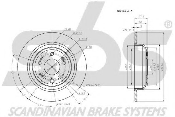 Disc frana 3