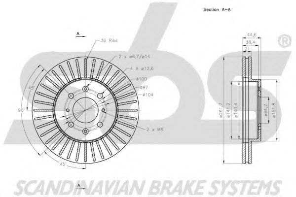 Disc frana 3