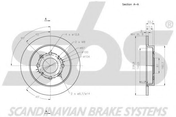Disc frana 3