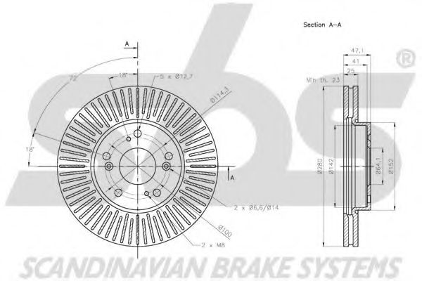 Disc frana 3