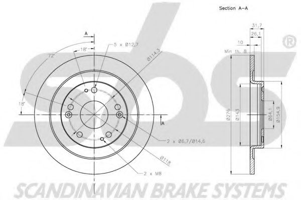 Disc frana 3