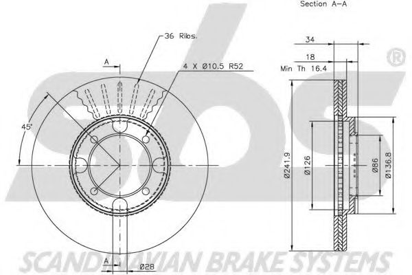 Disc frana 2