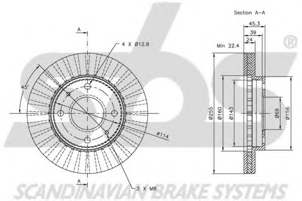 Disc frana 3